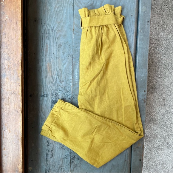 NWOT Active USA paper bag high waisted pants | size medium - Picture 5 of 7